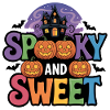 Halloween effrayant et doux