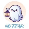No Fear Ghost Lantern