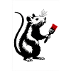Rodent with Red Brush | Personalize