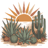 Cactus Boho Nature