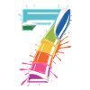 Rainbow7 Splash Design