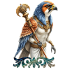 Ancestral Warrior Falcon