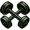 Cross Dumbbell Power Motif