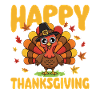 Frohes Thanksgiving Herbst Erntemischung