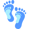 Family Footprints | Common Paths Vector