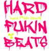 Hard Fukin Beats Graffiti Tee