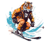 Tiger Ski Skiing