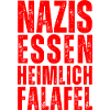 'Nazis secretly eat falafel' - anti-racism!