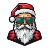 Santa Claus Head Santa Portrait