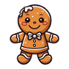Christmas Gingerbread Baking Cookie