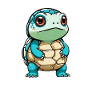 Cuddly turtle cartoon