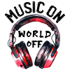Casque - musique allumée - monde éteint