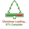 Weihnachten Loading Lustiges Design