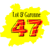 Map Lot et Garonne 47