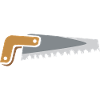 Comic-Stil Säge Illustration – Werkzeug Grafik 
