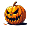 Grim Pumpkin Halloween Look