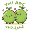 You Are Sub-Lime – Warm Lime Friends