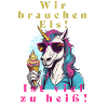 Einhorn Eis vs. Hitze