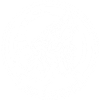Wildgeometrischer Wolf im Mondkreis