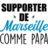 Enfant Humour Marseillais Supporter de Marseille