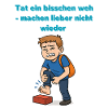 Boy Pain Cartoon Illustration