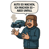 Accident Humor Car Saying Illustration