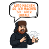 Car Saying Cartoon Accident Joke Illustration