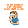 Wütendes Kind Spruch Cartoon