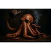 Octopus Tuxedo Chic Hat