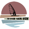 Windsurf Sunset Fun Design
