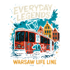 Légendes quotidiennes Varsovie Tram Design