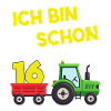 I'm already 16 tractor 16 years old Birthday