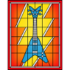 Stained Glass Guitar