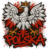 Pologne Polska Aigle Drapeau Graffiti Cadeau