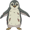 Halloween Zombie Penguin Undead Monster Cartoon