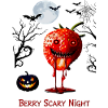 Scary Strawberry Berry Scary Night