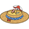 Straw Hat Beach Island