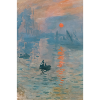 Impressionist Seascape Sunset