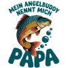 Papa Fishing Buddy – Motif Poisson