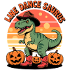 LineDance Saurus Halloween