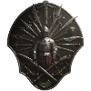 Crusader Shield Circle with Weapons