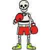 Skeleton Boxer – Spooky Fight Night