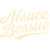 Alsace Bossue lettering