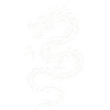 Tribal Dragon Silhouette