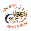 You Maki Miso Happy Sushi Bowl