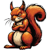 Squirrel Squirrel Squirrel Lover Rodent
