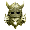 Wikinger Helm Wolf