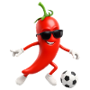 Hot ChiliKicker Football