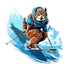 Owl Ski Skiing