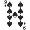 Nine Spades Symmetry Pattern